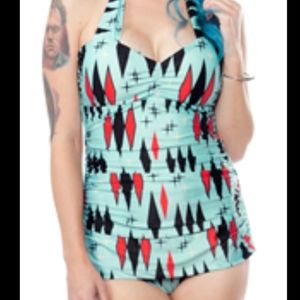 Sourpuss Retro Style Bathing Suit